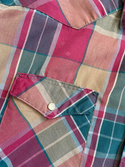 Vintage XL 90s Wrangler Western Shirt
