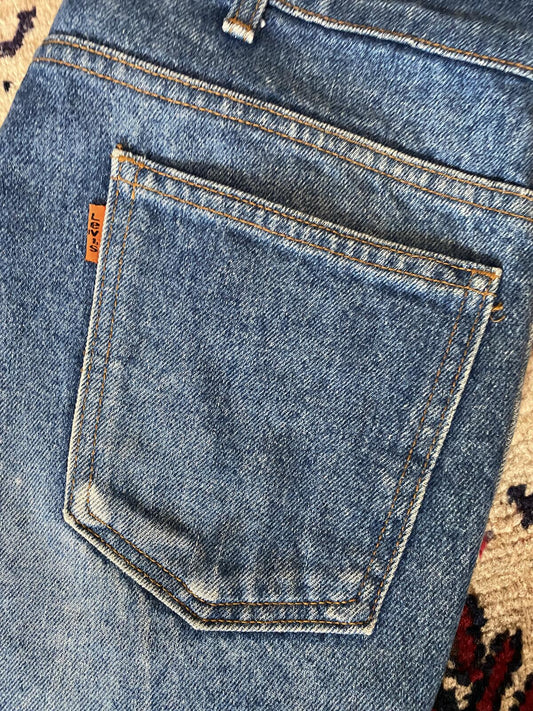 Vintage 1980s Levi's 631 Orange Tab Jeans W32 / L29.5