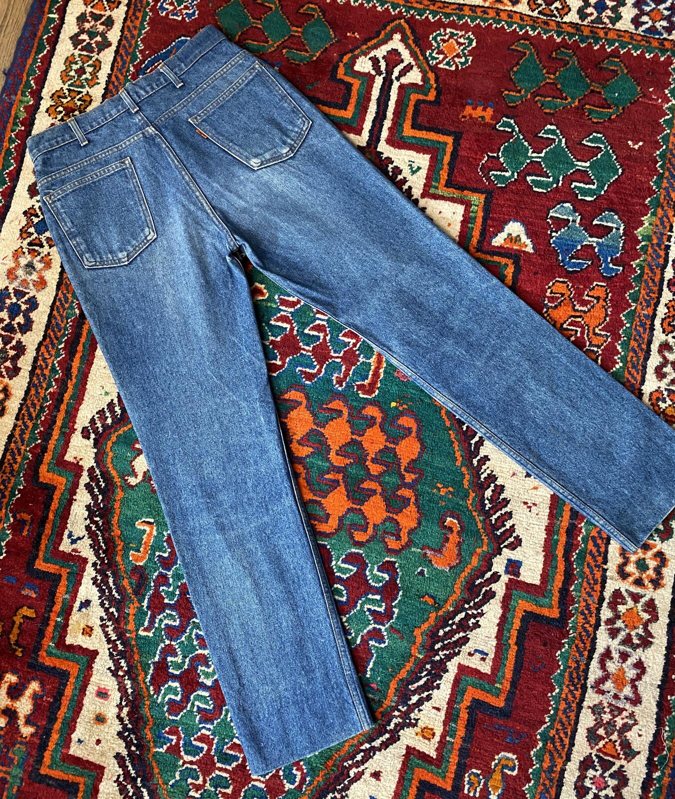 Vintage 1980s Levi's 631 Orange Tab Jeans W32 / L29.5