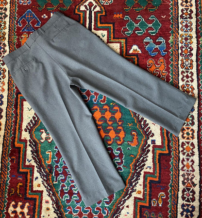 Vintage 1980s Grey Levi's Action Slacks Trousers W36/L26
