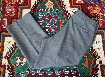 Vintage 1980s Grey Levi's Action Slacks Trousers W36/L26