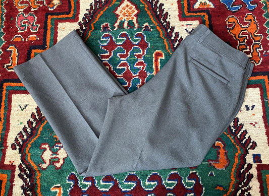 Vintage 1980s Grey Levi's Action Slacks Trousers W36/L26