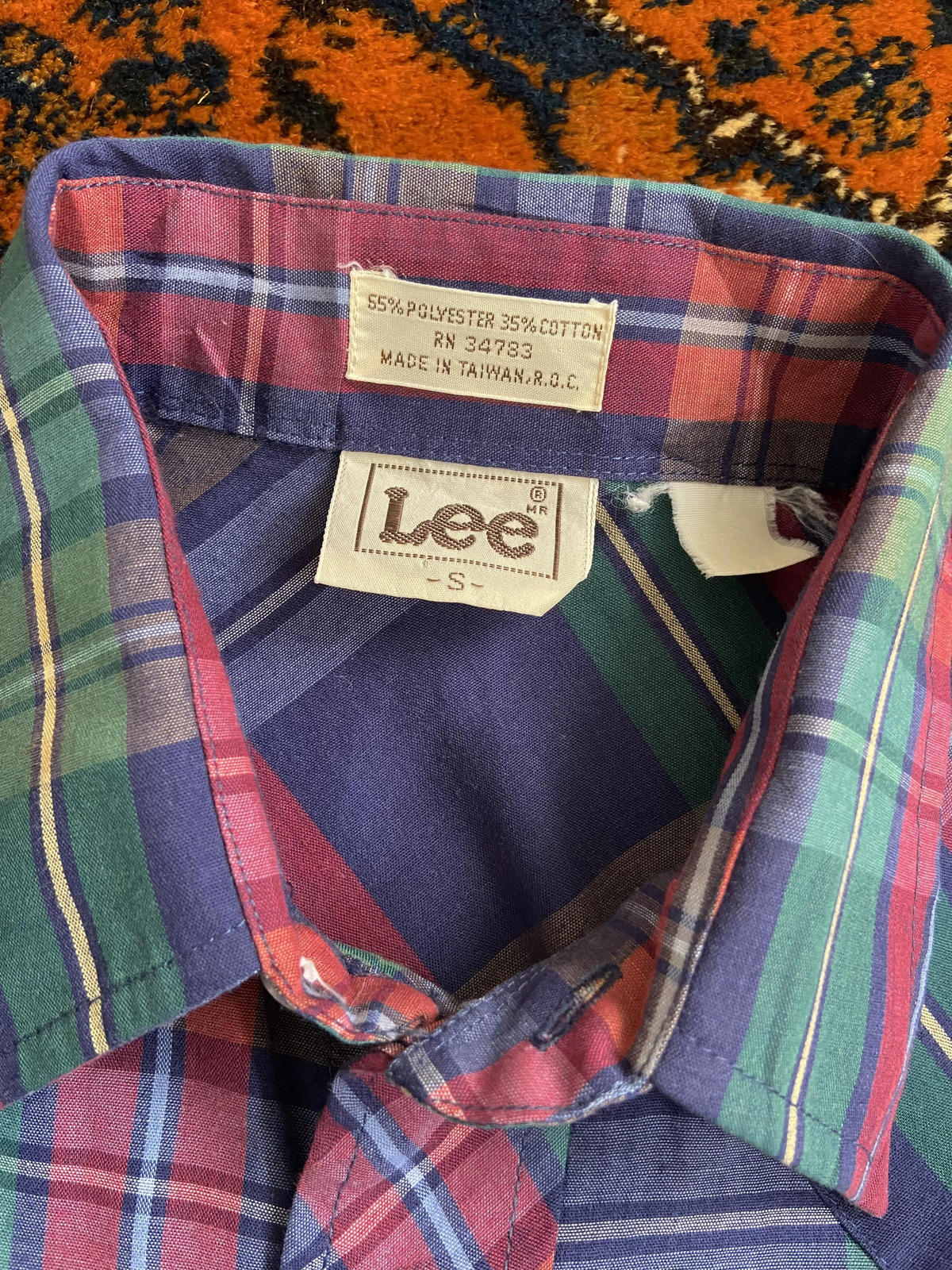 Vintage 1980s Lee Riders Western Shirt