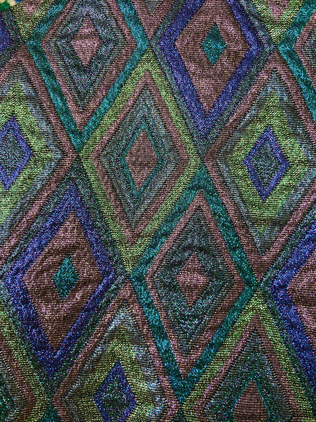 Vintage 1980s Metallic Waistcoat