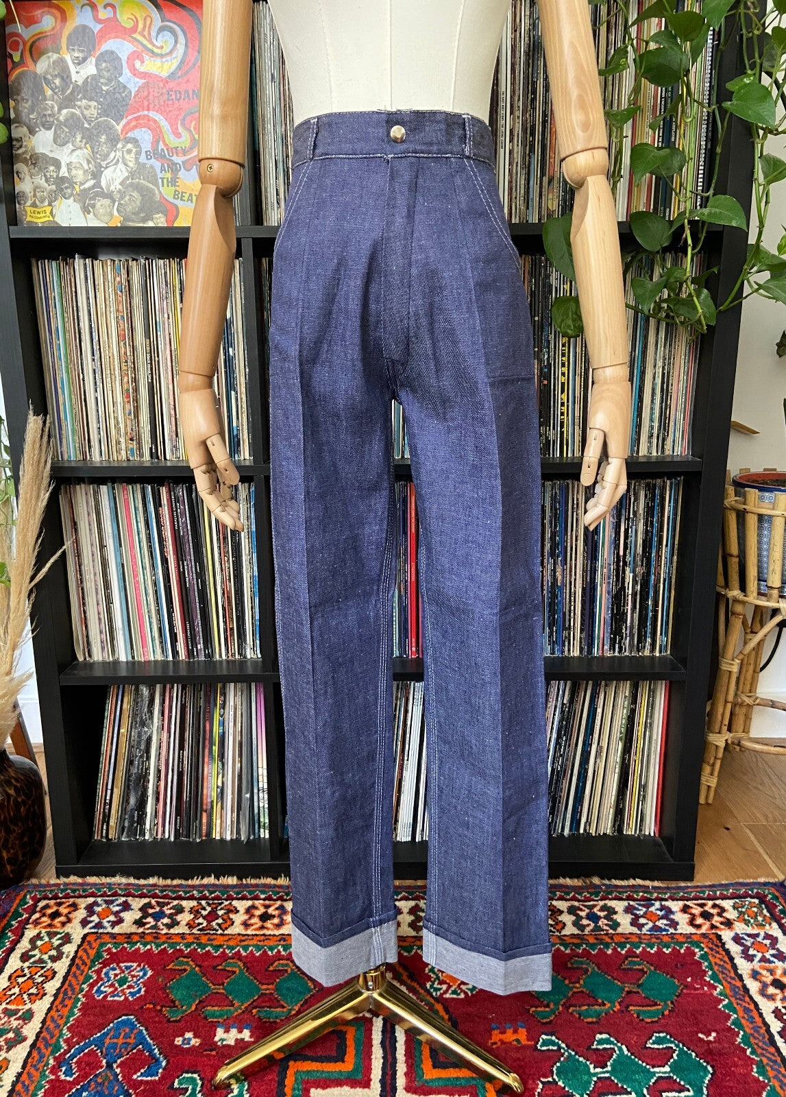 Vintage 1960s Bobby Ranch Jeans W29 / L29-31.5"