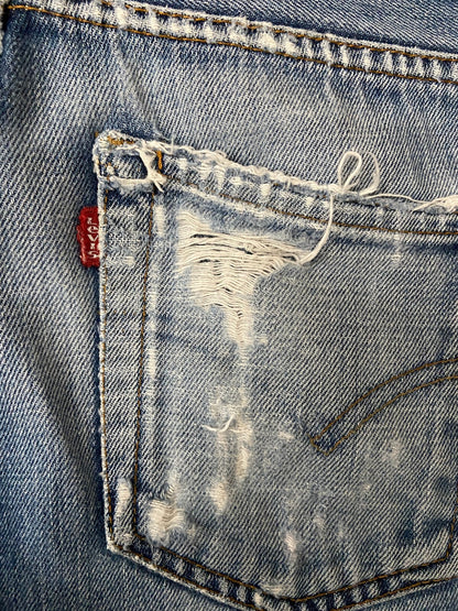 Vintage Y2K Blue Levi's Flared Jeans W32