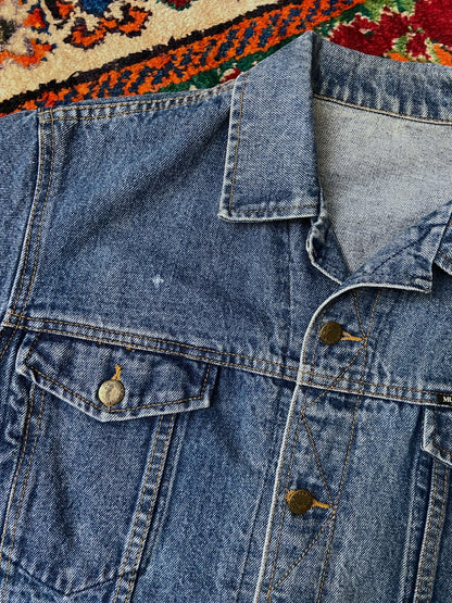 Vintage 1980s Mustang Denim Jacket