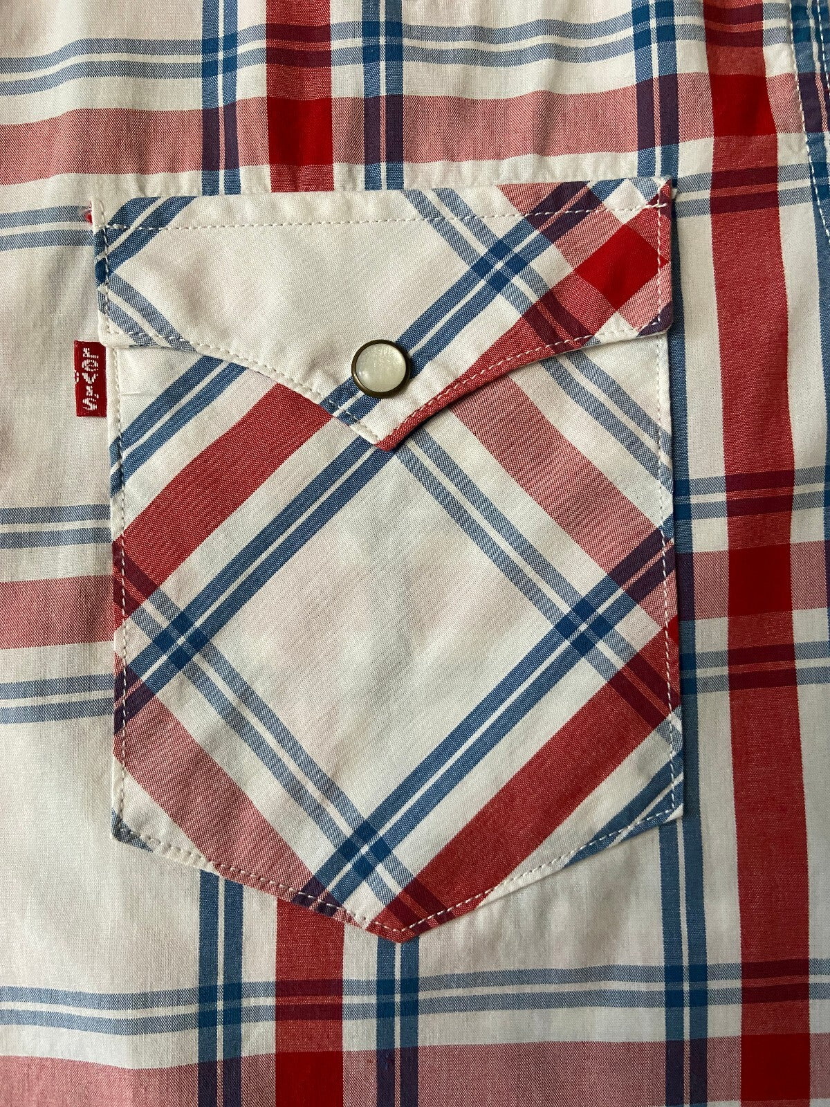 Vintage Y2K Levi's Short Sleeved Western