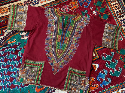 Vintage Dutch Java Print Dashiki