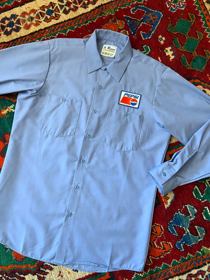 Vintage 90s Deadstock Pepsi Workers Shirt