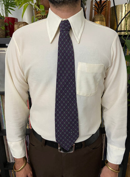 Vintage 1980s Silk Pierre Cardin Tie