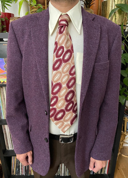 Vintage 1980s Extra Wide Kipper Tie