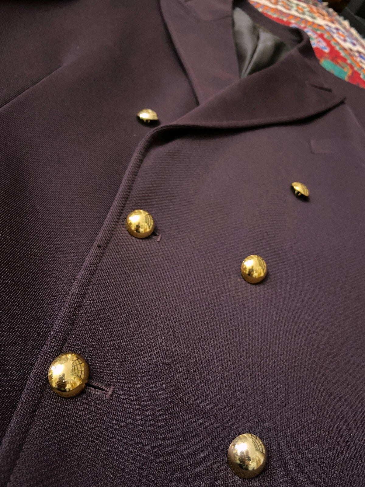 Vintage 1960s Peak Collar Blazer Jacket