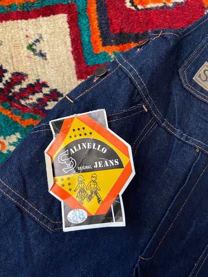 Vintage 1970s Deadstock Salinello Dungarees W24