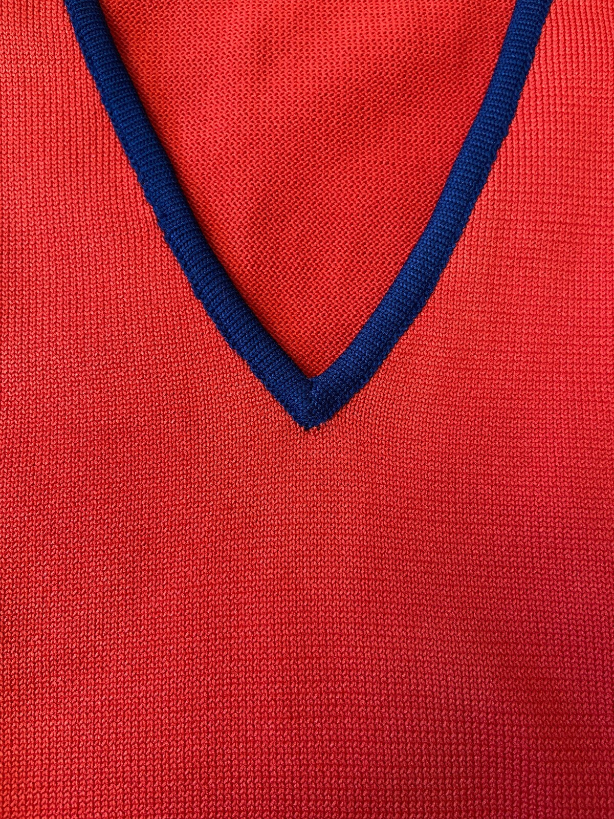 Vintage 1970s Red Vest Top