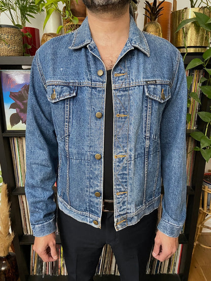 Vintage 1980s Mustang Denim Jacket