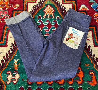Vintage 1960s Bobby Ranch Jeans W29 / L29-31.5"