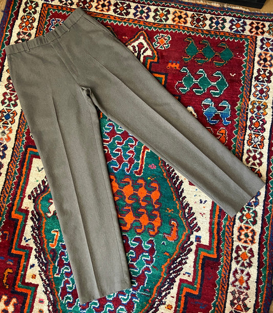 Vintage 1980s Beige Levi's Action Slacks Trousers W32/L33