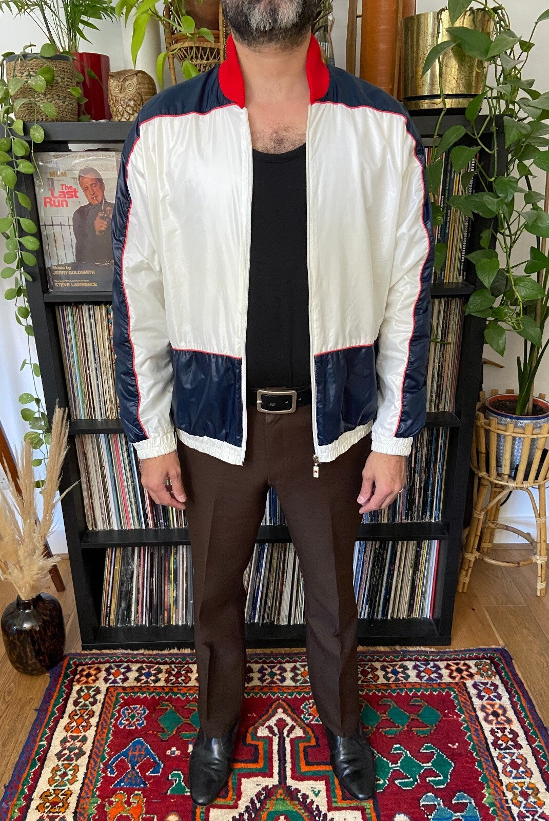 Vintage 1970s Andrea De Adamich Marlboro F1 Jacket