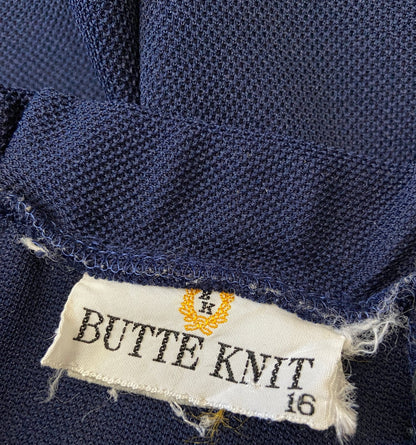 Vintage 1960s Navy Flared Trousers