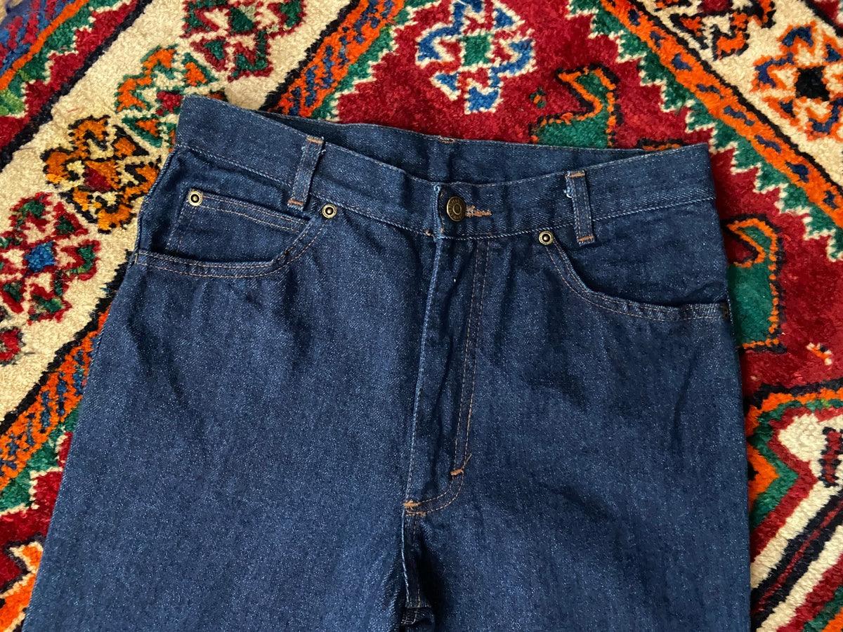 Vintage 1980s Deadstock Wampum Straight Leg Jeans W28