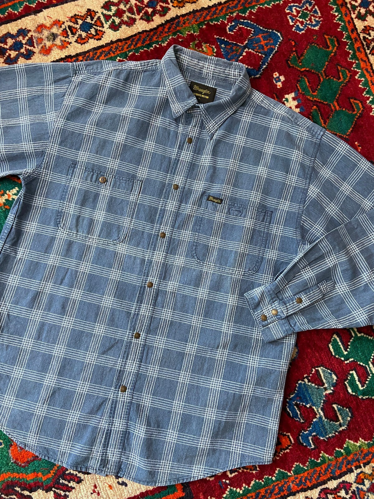 Vintage 90s Wrangler Western Shirt