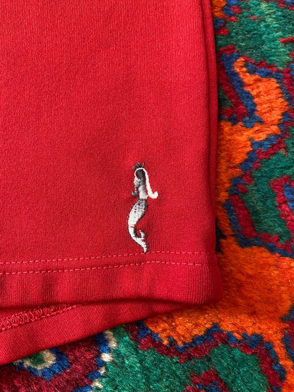 Vintage 1970s Red & Navy Swim Shorts
