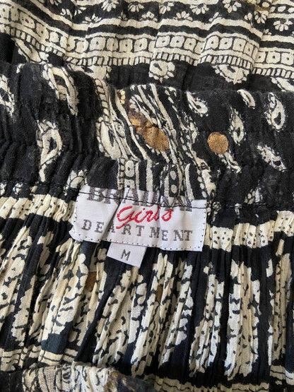 Vintage 90s Bohemian Crinkle Skirt