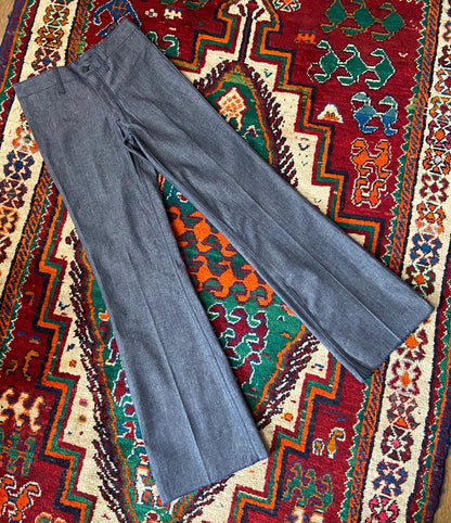 Vintage 1970s Jei Jei Deadstock Bell Bottom Jeans W30