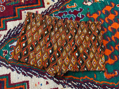 Vintage 1970s Retro Print Swim Shorts