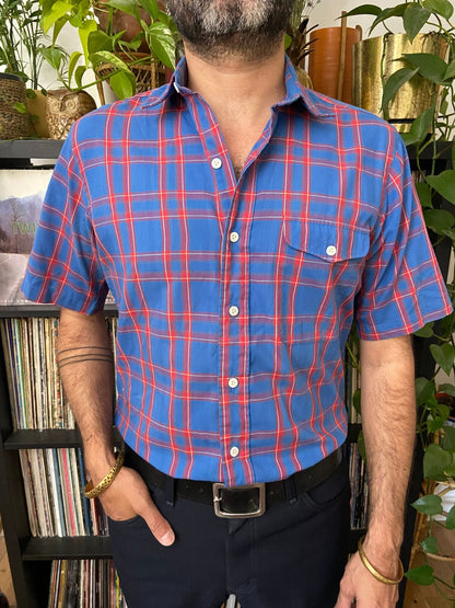 Vintage 90s Hathaway Checked Shirt