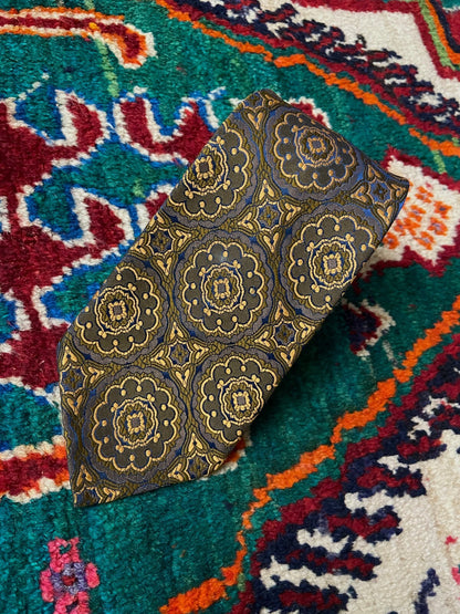 Vintage 1960s St Michael Woven Pattern Tie