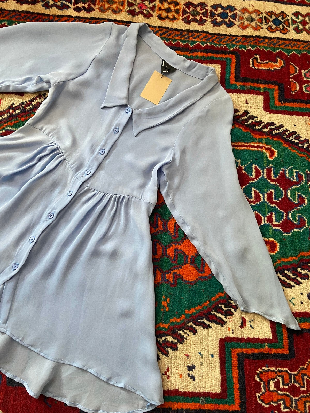 Shape Shiftr Powder Blue Mini Dress
