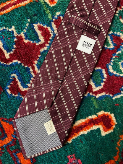 Vintage 1980s Takeo Kikuchi Silk Tie