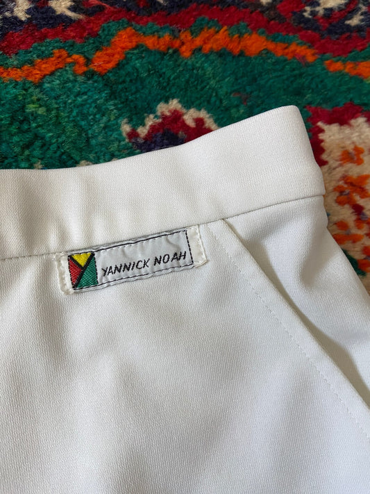Vintage 1980s Le Coq Sportif Yannick Noah Tennis Shorts