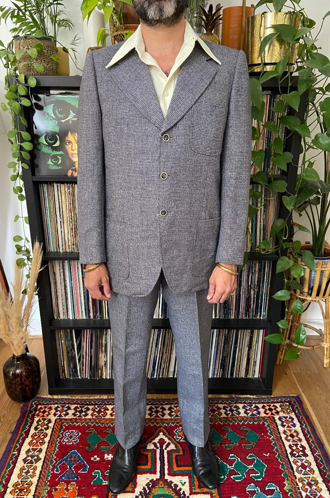 Vintage 1970s Italian Deadstock 2-Piece Suit