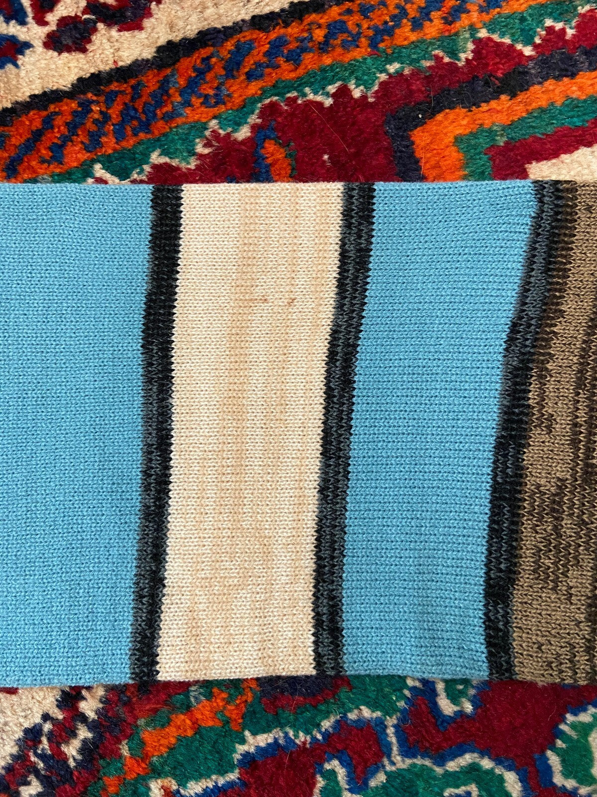 Vintage 1970s Southwestern Space Dye Jumper
