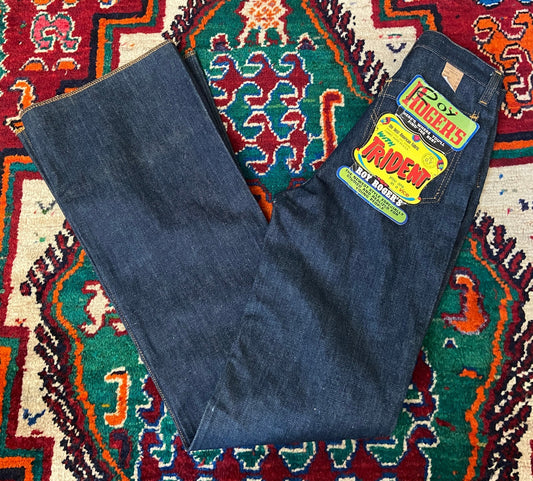 Vintage 1970s Roy Roger's Deadstock Bell Bottom Jeans W25