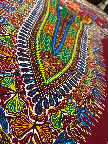 Vintage Dutch Java Print Dashiki
