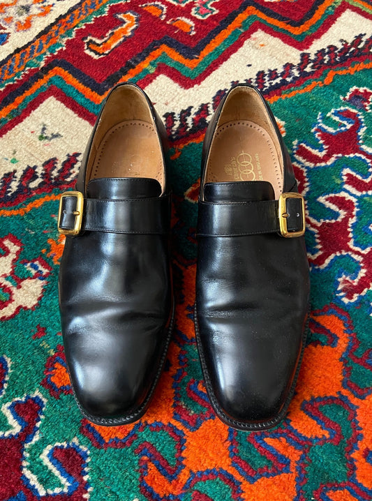 Vintage Millennium 2000 Church's Monk Strap Shoes UK 8.5 - 9