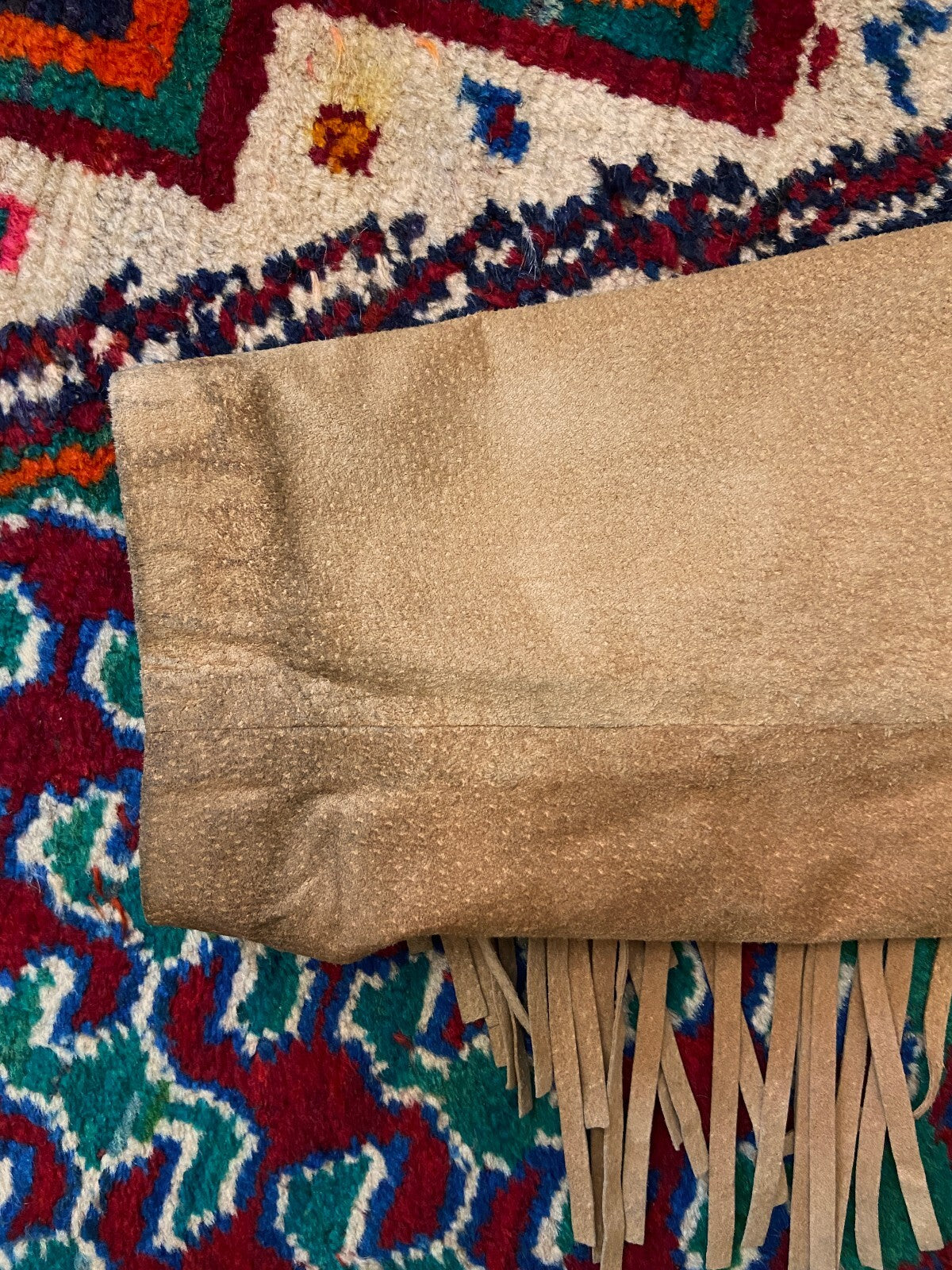 Vintage 1970s Fringed Suede Jacket