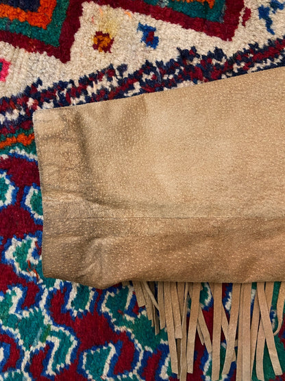 Vintage 1970s Fringed Suede Jacket