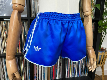 Vintage 1980s Blue Adidas Sprinter Shorts