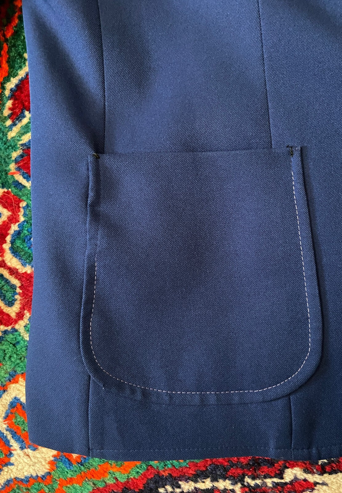 Vintage 1970s Navy St Michael Blazer Jacket