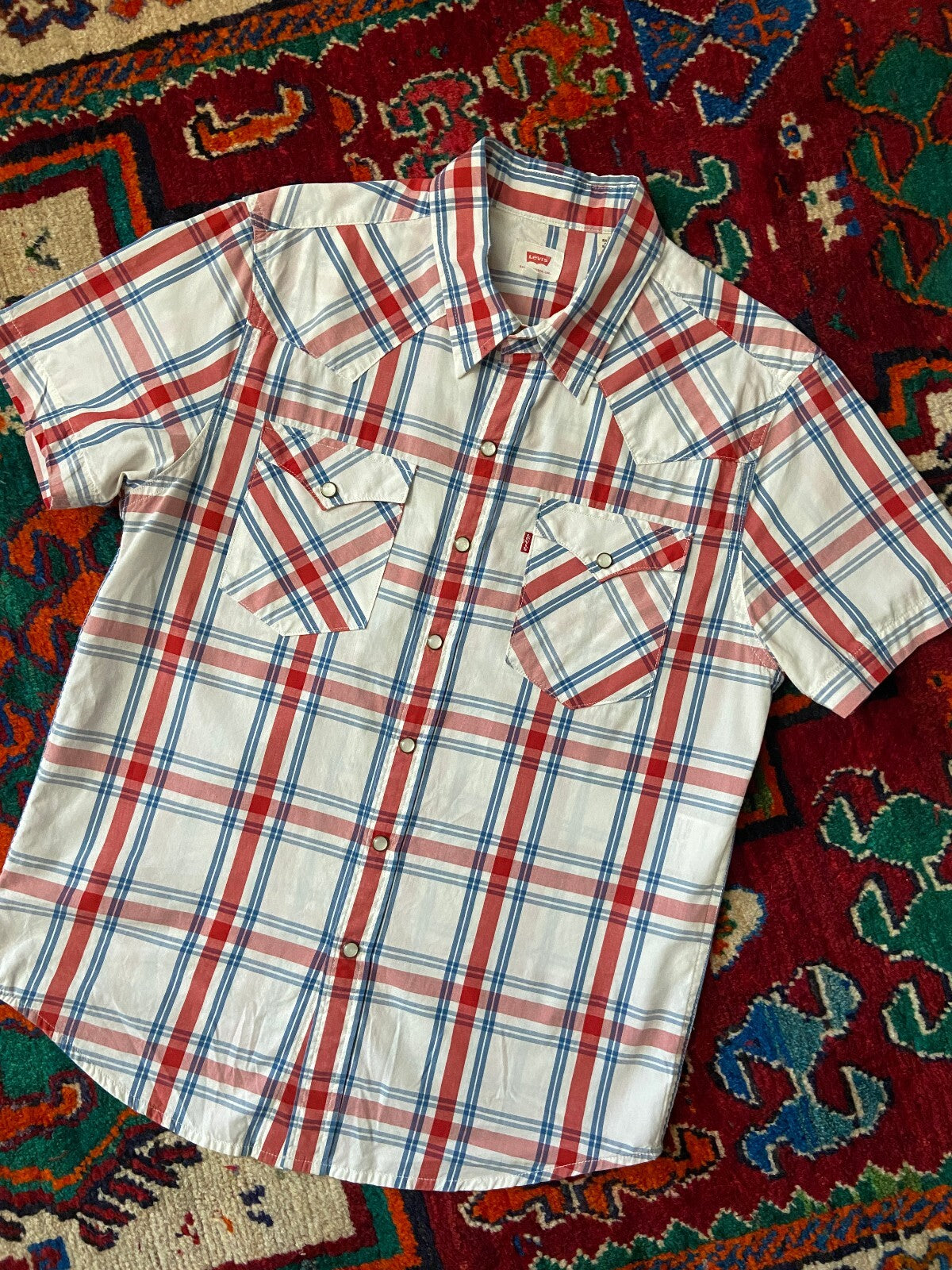 Vintage Y2K Levi's Short Sleeved Western