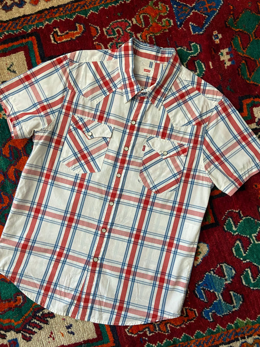 Vintage Y2K Levi's Short Sleeved Western