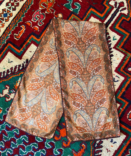 Vintage 1970s Silk Liberty of London Scarf