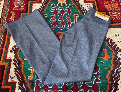 Vintage 1970s Jei Jei Deadstock Bell Bottom Jeans W30