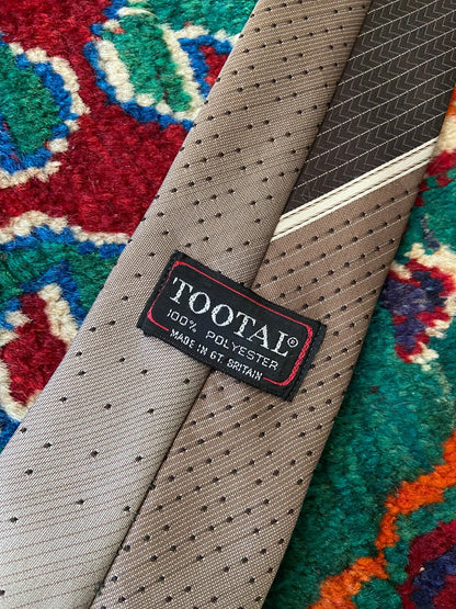 Vintage 1970s Tootal Woven Tie