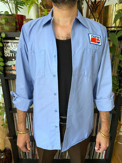 Vintage 90s Deadstock Pepsi Workers Shirt